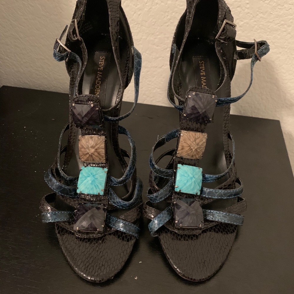 Snake Skin Heels